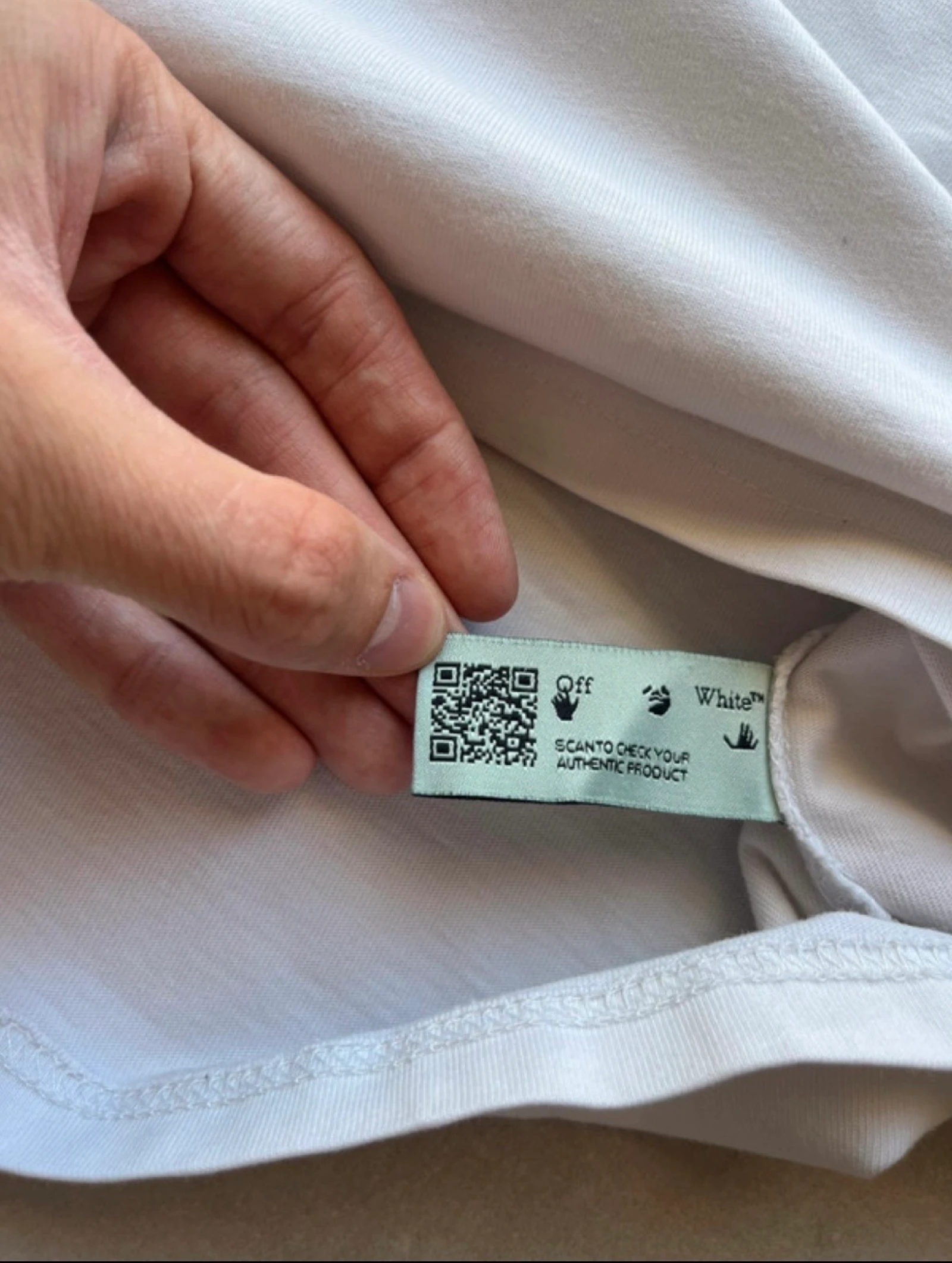 Off-White T-Shirt Branco Autêntico Vintage 2013 Y2K com Estampa Gráfica nas Costas Tamanho GG Archive Streetwear – photo 12